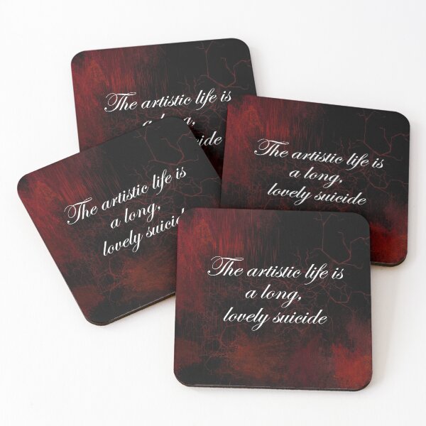 Item preview, Artistic Life - Quote designed and sold by Hekkoto.