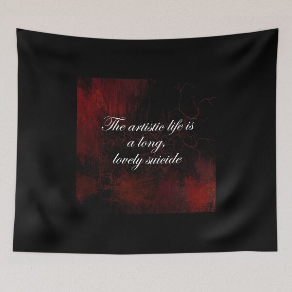 Item preview, Artistic Life - Quote designed and sold by Hekkoto.