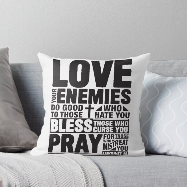 Item preview, Love your enemies designed and sold by plushism.
