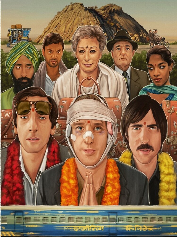 The Darjeeling Limited Fan Art Goodies Art Print by Zrxam