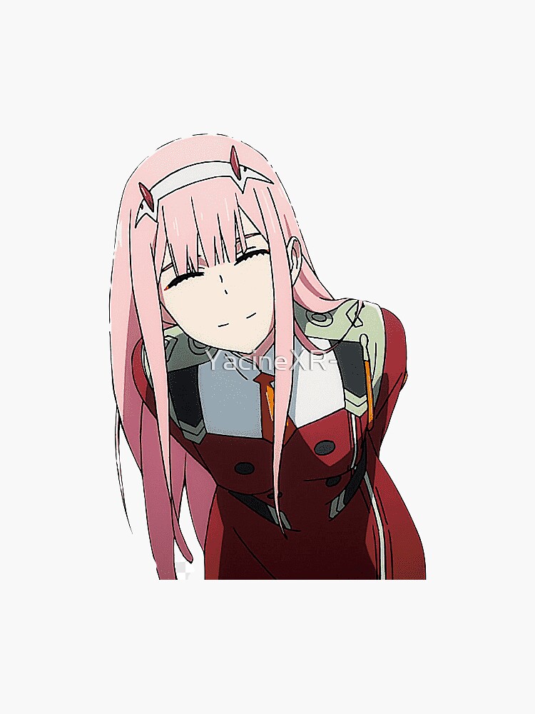 Zero Two Sticker Pack, Darling in the FranXX, Stickers