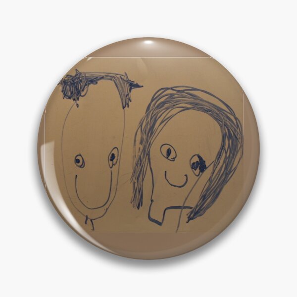 Item preview, Child Portrait Drawing of Mom and Dad designed and sold by chstudios.