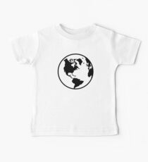 World map globe Baby Tee