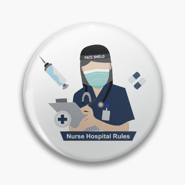 Item preview, Patient care coordinator - Nurse Hospital Rules designed and sold by showoffmarket.