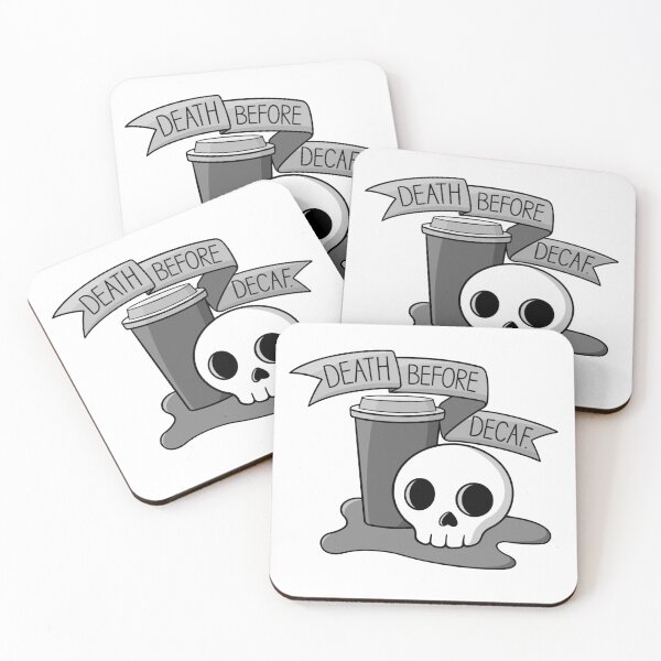 Item preview, Death Before Decaf designed and sold by BaconPancakes21.
