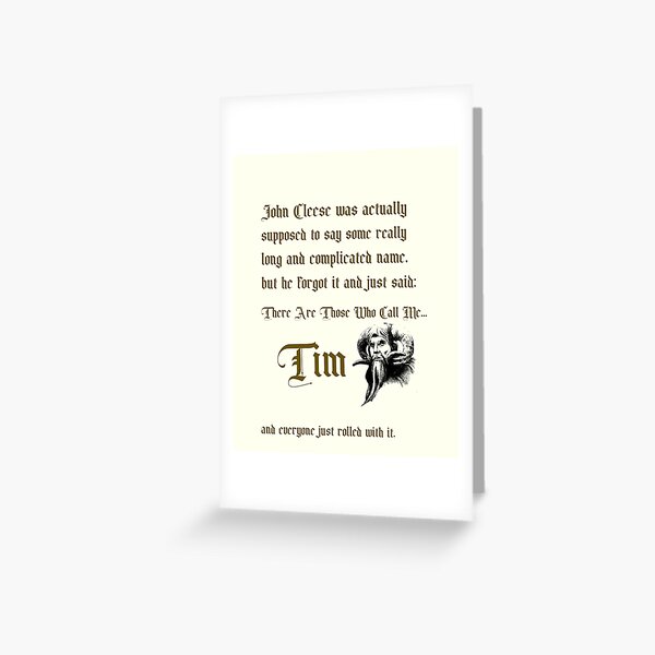 Item preview, Call me... Tim designed and sold by Monkyra.