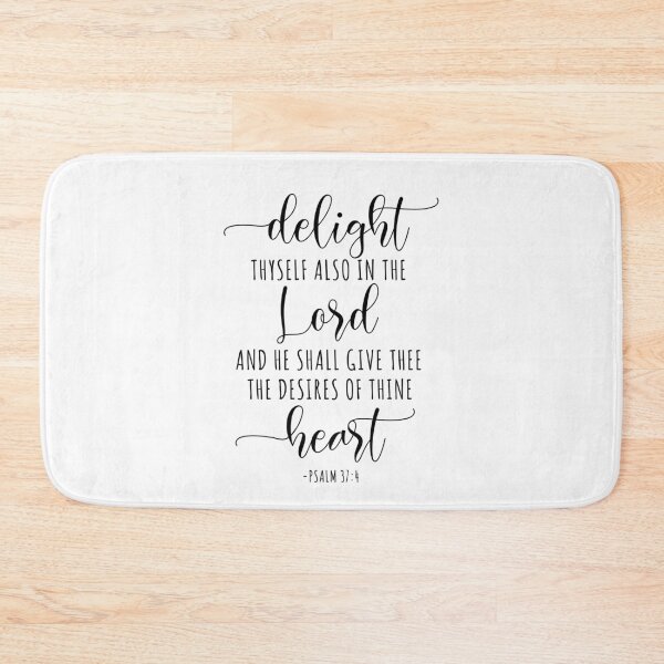 Item preview, Psalm 37:4 KJV - Black designed and sold by amazingjoy.