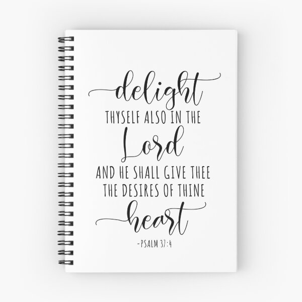 Item preview, Psalm 37:4 KJV - Black designed and sold by amazingjoy.