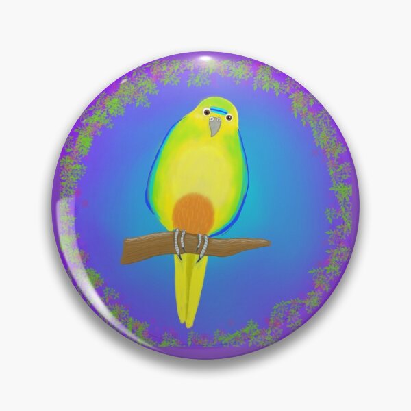 Item preview, Orange Bellied Parrot designed and sold by Soozie Wray.