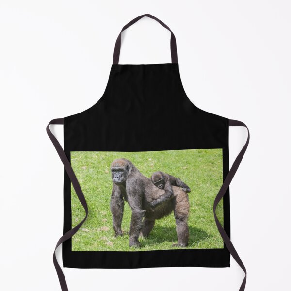 Item preview, Gorilla mother and baby designed and sold by Conservation Art Emporium.