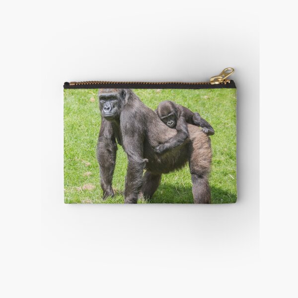 Item preview, Gorilla mother and baby designed and sold by Conservation Art Emporium.