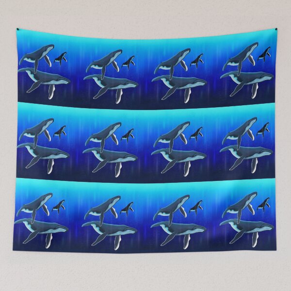 Item preview, Humpback Whales designed and sold by Only1helen.