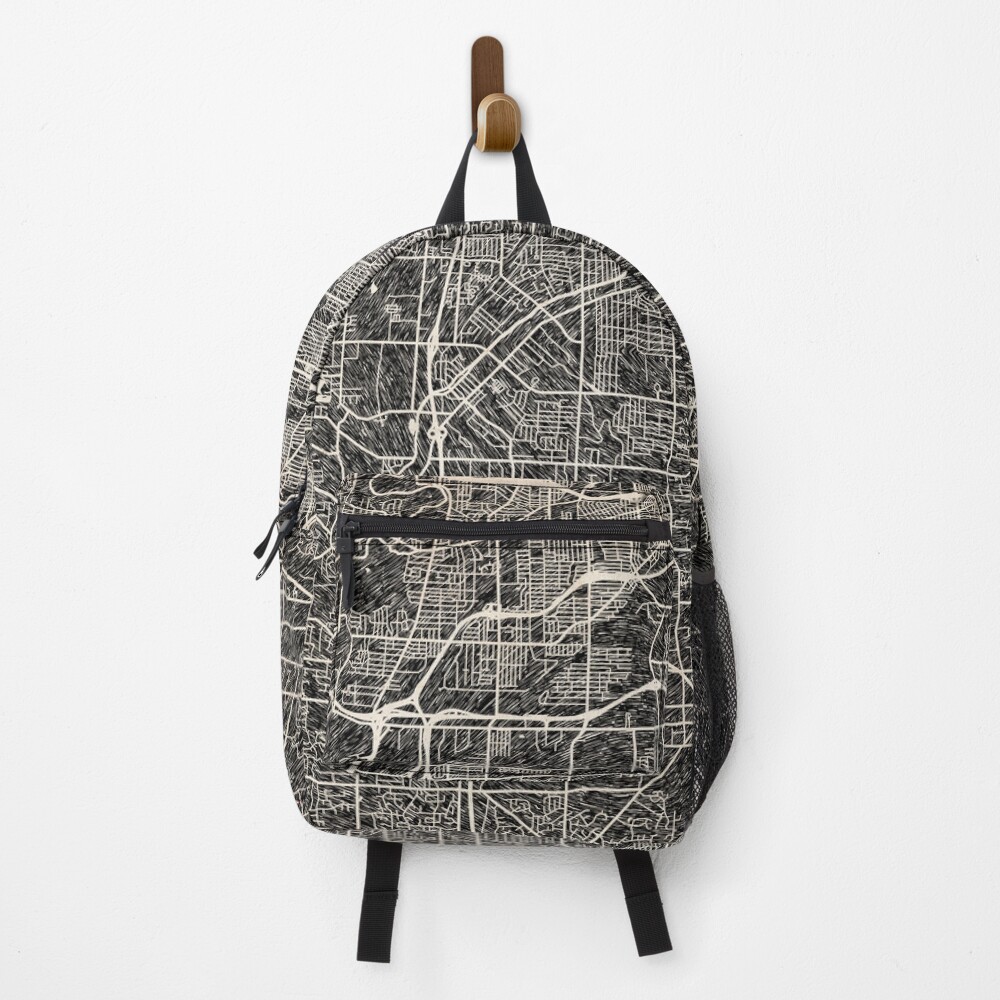 Vista previa del artículo con la obra «Mochila», diseñado y vendido por InkMaps.