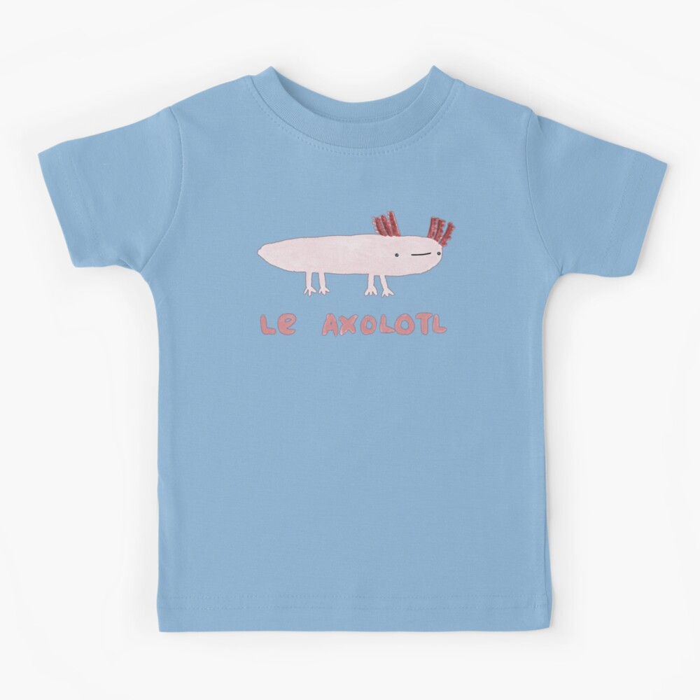 Le Axolotl Kids T Shirt For Sale By Sophiecorrigan Redbubble