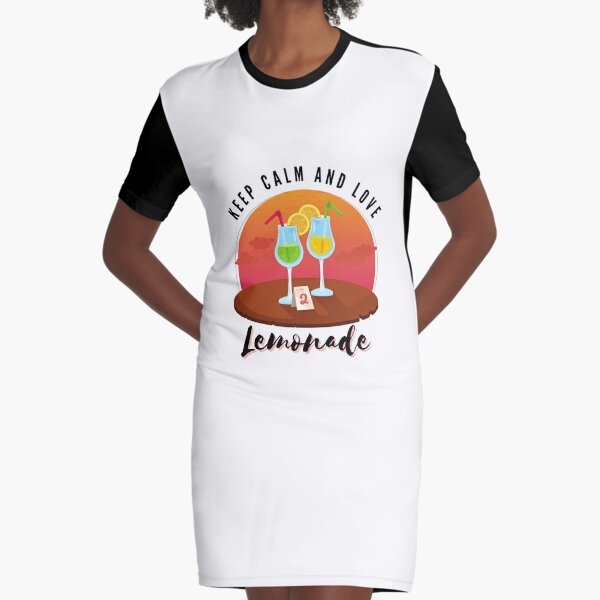 Lemonade Crew Graphic T-Shirt Dress