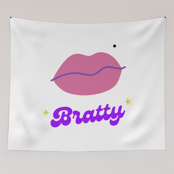 Item preview, Bratty Lips Cute Bratz Baddie Aesthetic designed and sold by CalmNCool.