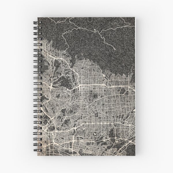 Item preview, Pasadena map California Ink lines 2 designed and sold by InkMaps.