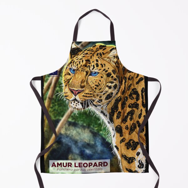 Item preview, Amur leopard - Black designed and sold by ThorReyes.