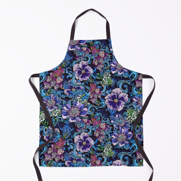 Item preview, dark blue Baroque Scrollwork designed and sold by ariellemorris.