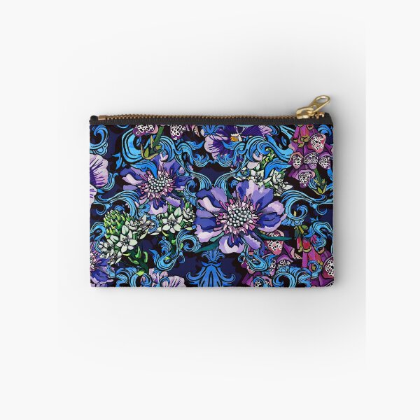 Item preview, dark blue Baroque Scrollwork designed and sold by ariellemorris.