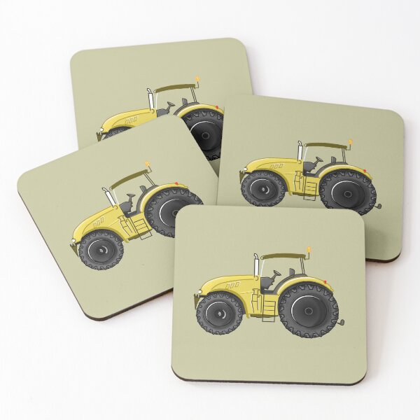Item preview, Yellow tractor designed and sold by Aurealis Creatief.