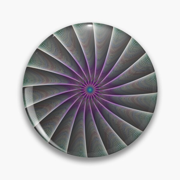Item preview, Green And Purple Optical Illusion designed and sold by FreedomUniverse.