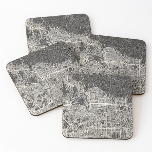 Item preview, Pasadena map California Ink lines designed and sold by InkMaps.