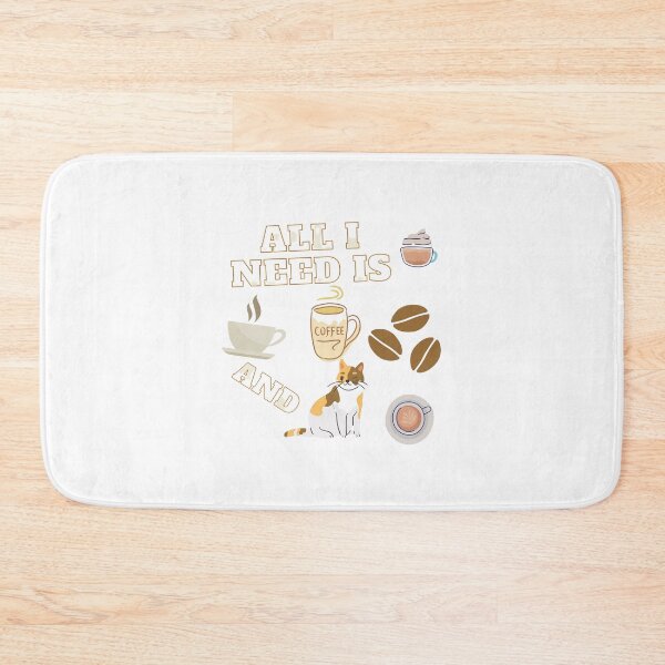 Item preview, All i need is Coffee and meow Cats designed and sold by TheContactor.