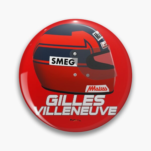 Artikelvorschau, Gilles Villeneuve F1 Helm entworfen und verkauft von JageOwen.