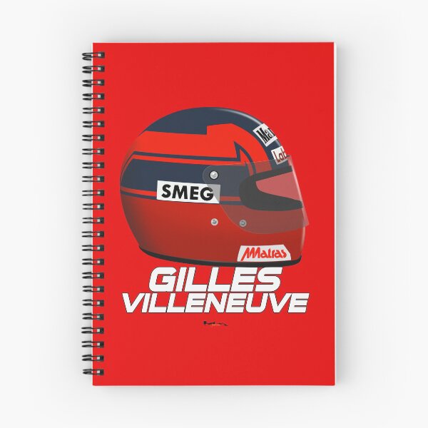 Item preview, Gilles Villeneuve F1 Helmet designed and sold by JageOwen.