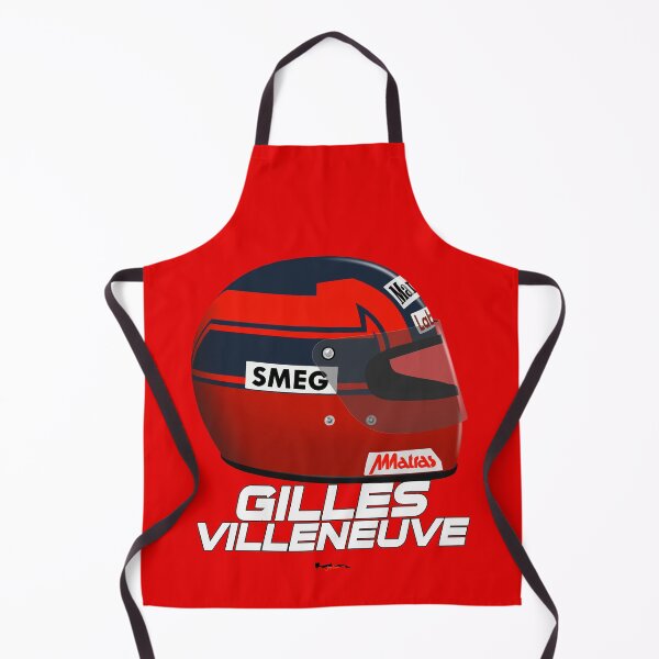 Item preview, Gilles Villeneuve F1 Helmet designed and sold by JageOwen.