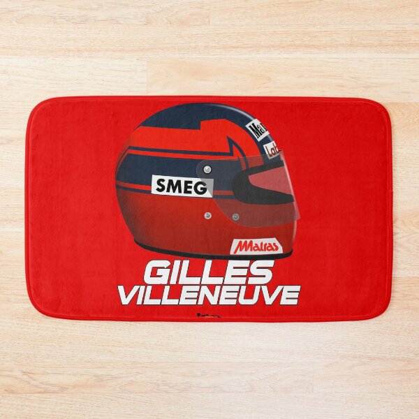 Item preview, Gilles Villeneuve F1 Helmet designed and sold by JageOwen.
