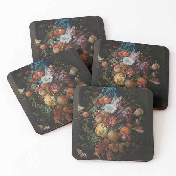Item preview, Dutch Still Life with Fruit and Flowers designed and sold by LayZCowgirl.