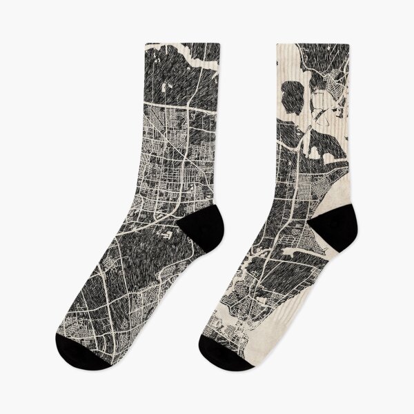 Item preview, Pasadena map Texas Ink lines 2 designed and sold by InkMaps.