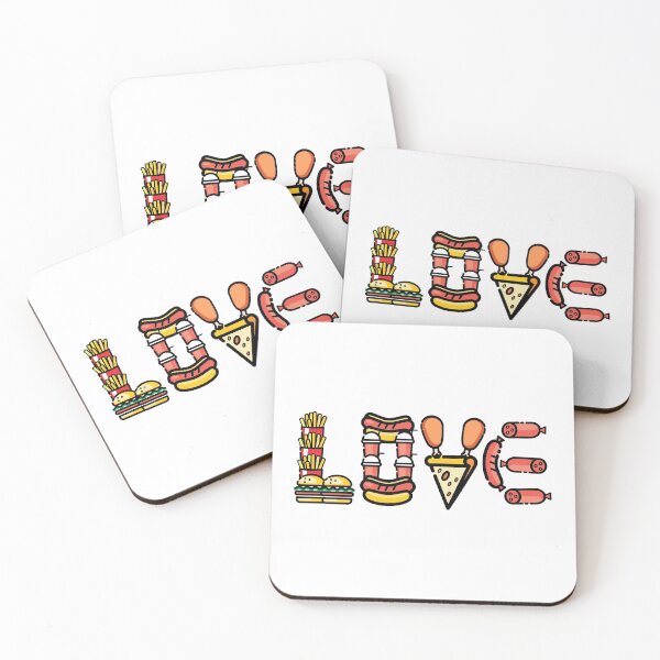 Item preview, Fast Food is My Love Language - Cool Funny Quote designed and sold by MYWorldity.