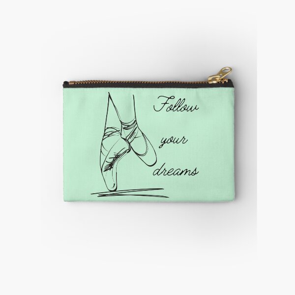 Item preview,  Follow Your Dreams Ballet Dancer Pointe Shoes mint designed and sold by BlakefourDesign.