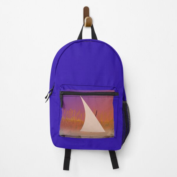 Item preview, A lateen sail boat navigating the lagoon during a dusk designed and sold by lauprizan.