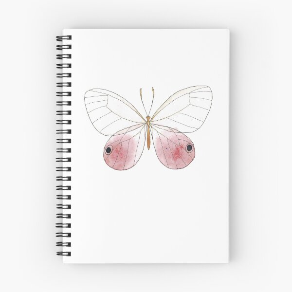 Item preview, Blushing Phantom Watercolor Butterfly Drawing designed and sold by Danica Templeton.