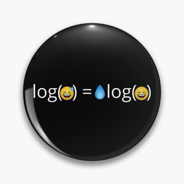 Item preview, Nerdy Logarithm Identity Joke - Dark Background designed and sold by Andrew Orr.