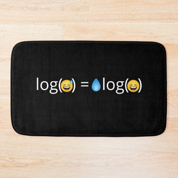 Item preview, Nerdy Logarithm Identity Joke - Dark Background designed and sold by Andrew Orr.