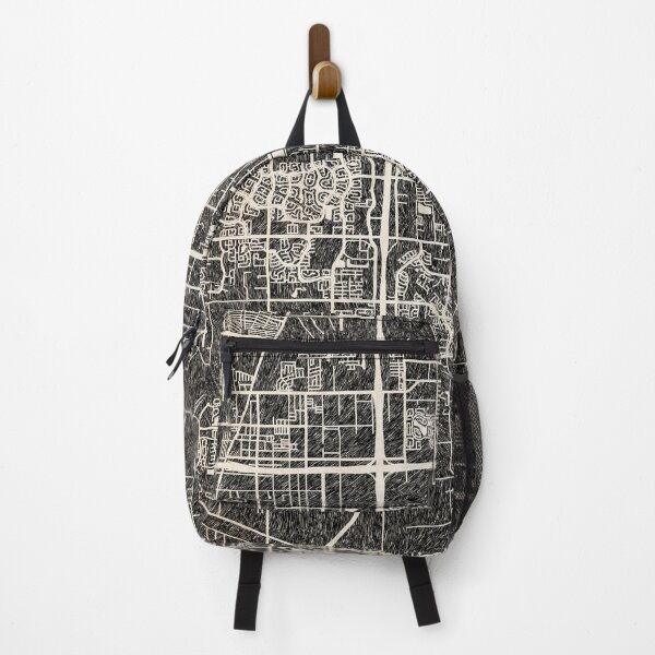 Item preview, Pearland map Texas Ink lines 2 designed and sold by InkMaps.
