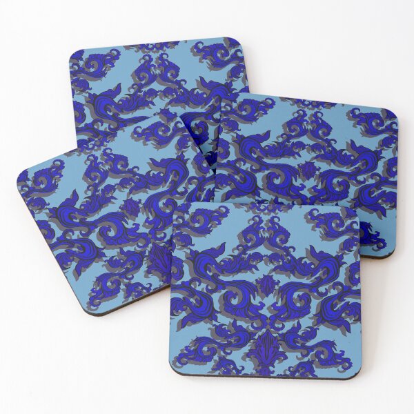 Item preview, Blue Scrolls designed and sold by ariellemorris.