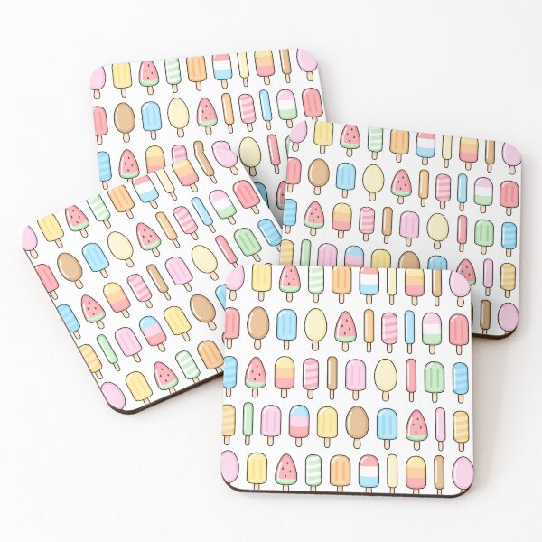 Item preview, Colorful Pastel Ice Pops designed and sold by DimensionC169.