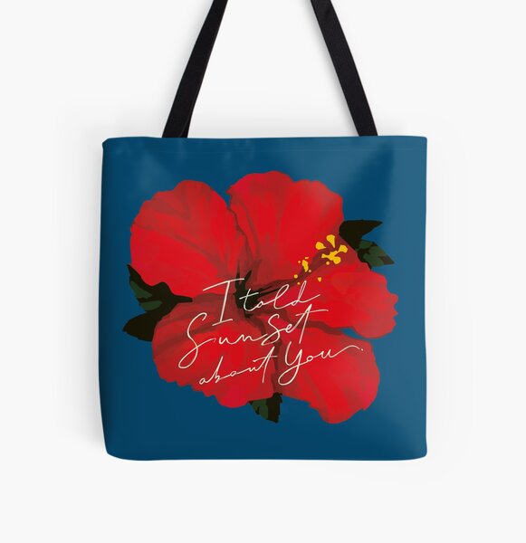 Victoria's Secret Flower Tote Bags