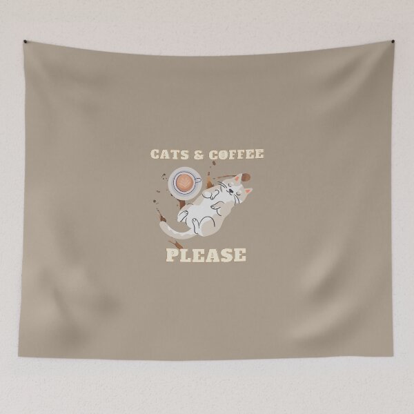 Item preview, All i need is Coffee and meow Cats designed and sold by TheContactor.