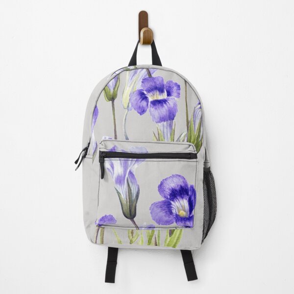 Item preview, Violet Gentian Flowers Drawing designed and sold by JoyforU.