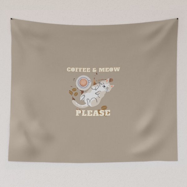 Item preview, All i need is Coffee and meow please designed and sold by TheContactor.
