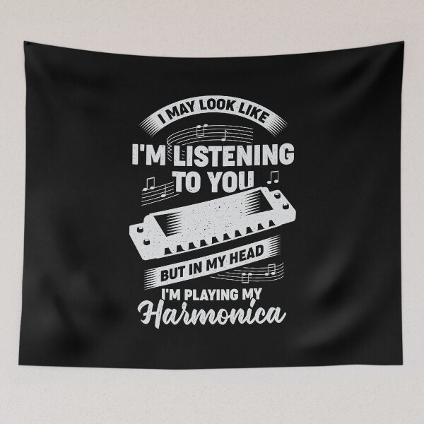 Item preview, Funny Harmonica Player Musician Gift designed and sold by Marcid95.