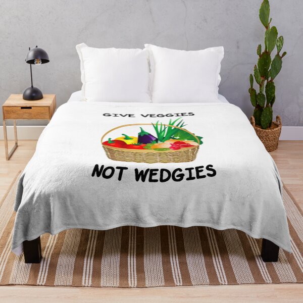 Item preview, Give Veggies Not Wedgies designed and sold by alfa-rouk.