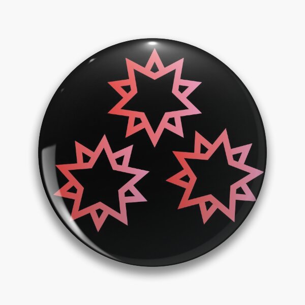 Item preview, Pink Gradient Star Flowers designed and sold by KPoppy Art.